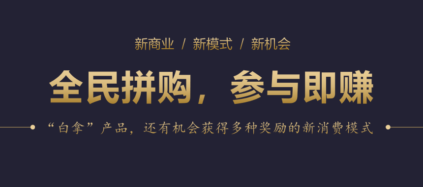 全民拼购社交电商裂变系统解决方案